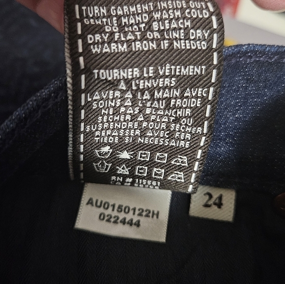 7 For All Mankind skinny jeans size 24 - Picture 13 of 16